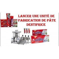 CREEZ UNE UNITE DE FABRICATION DE PÂTE DENTIFRICE
