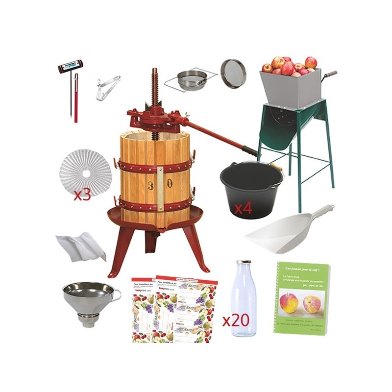 CREEZ UNE UNITE DE PRODUCTION DE JUS DE POMME ARTISANALE