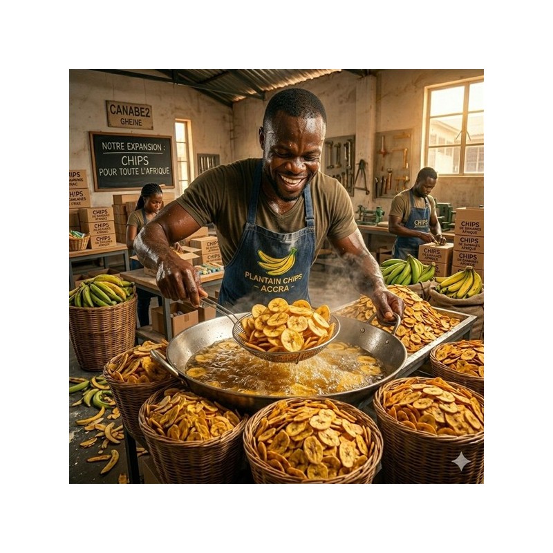DEVENEZ PRODUCTEUR DE CHIPS DE BANANE PLANTAIN